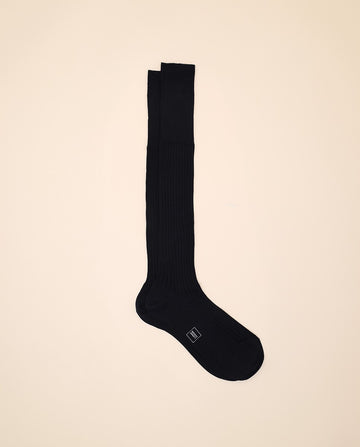 Dark Blue Socks 100% Cotton